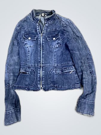 Denim Zip-Up Jacket
