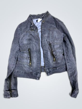 H&M Denim Biker Jacket