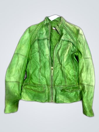 Green Leather Jacket