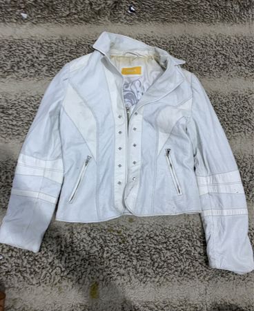 White Motorcycle Jacket