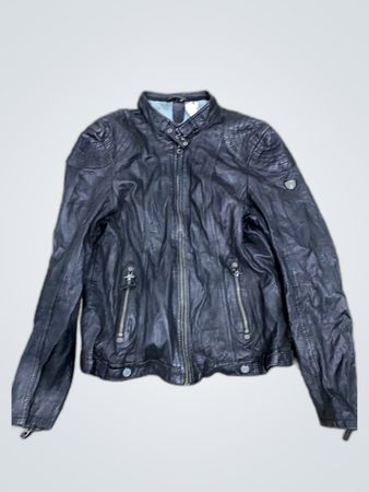 Superdry Leather Biker Jacket