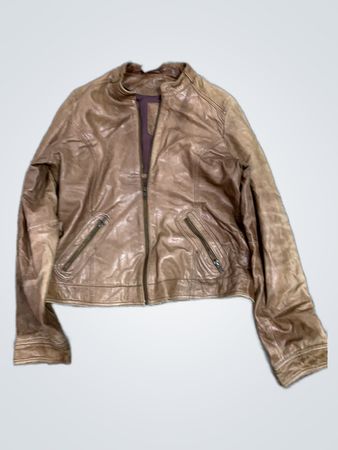 Unbranded Brown Leather Jacket