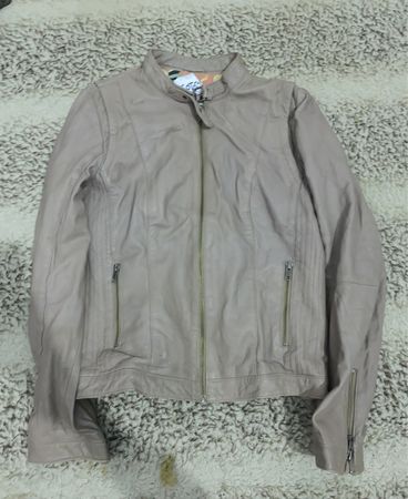 Mango Leather Jacket