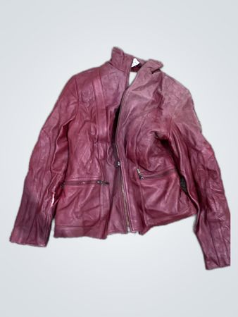 Pink Leather Jacket