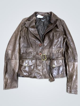 Zanone Leather Jacket