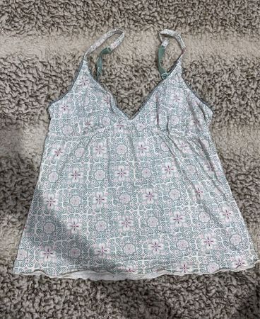 Women's Floral Pattern Tank Top