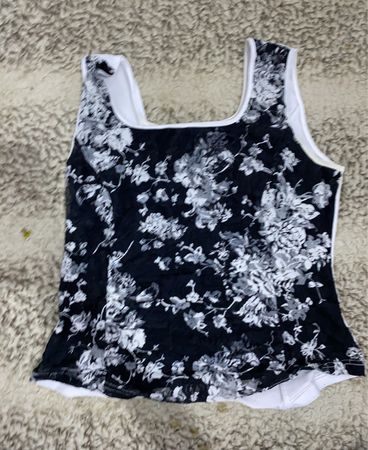 Unbranded Floral Print Sleeveless Tank Top