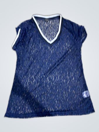 Diesel Sheer V-Neck Blouse