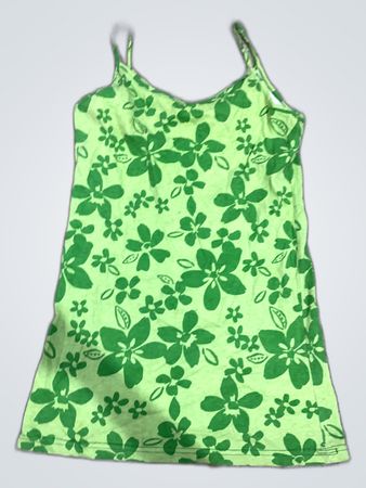 Unbranded Green Floral Print Camisole Top