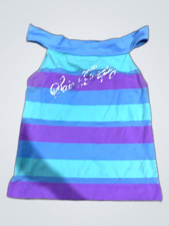 Gap Kids Girls Off The Shoulder Striped Dress