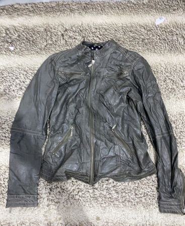 Dolce & Gabbana Leather Biker Jacket