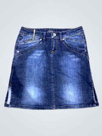 Mango Denim Mini Skirt