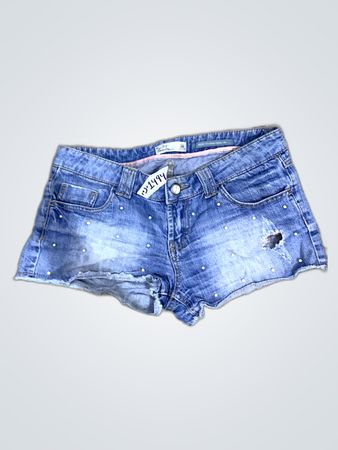 Blue Denim Shorts