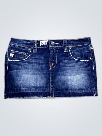 Rock & Republic Denim Mini Skirt