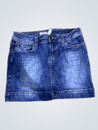 Blue Denim Skirt