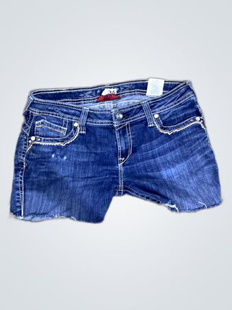 Blue Denim Shorts