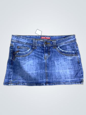 Yes Miss Denim Skirt