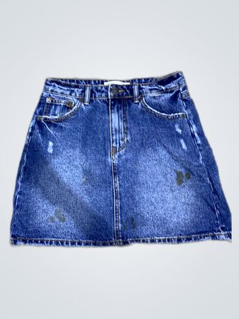 Zara Denim Mini Skirt