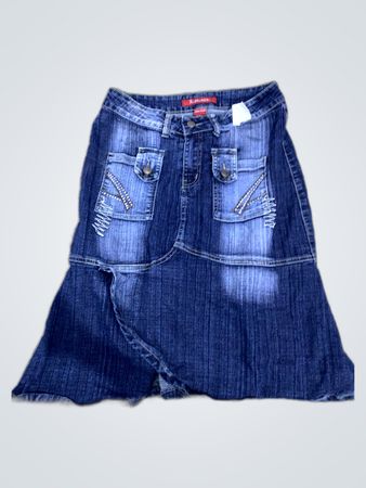 Y Brand Denim Mini Skirt