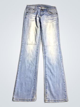 Unbranded Light Wash Straight Leg Jeans
