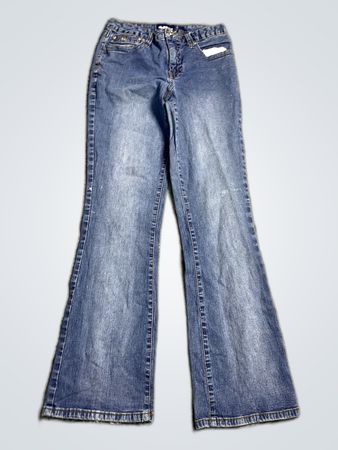 Rock & Republic Low-Rise Flare Jeans