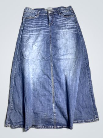 KUT Denim Maxi Skirt