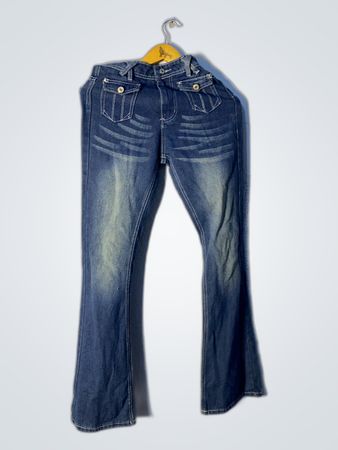 Mango Flared Denim Jeans