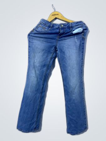 Unbranded Blue Bootcut Denim Jeans