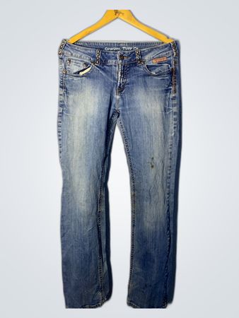 Tuff Low-Rise Flare Jeans