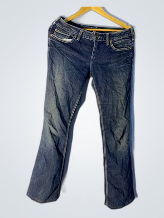 Silver Bootcut Jeans