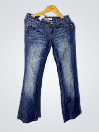 Blue Jeans with Embellishments