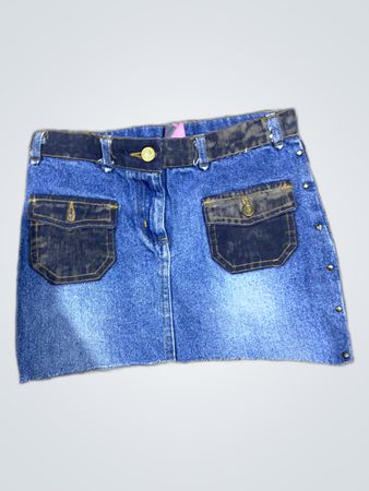 Unbranded Denim Mini Skirt