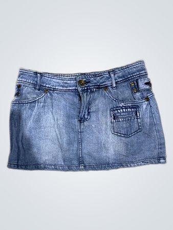 Unbranded Denim Mini Skirt