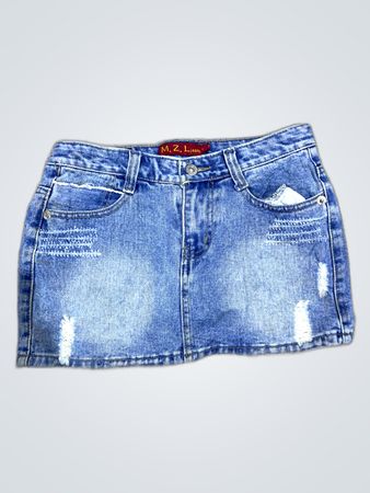 M.Z. Levi's Denim Mini Skirt