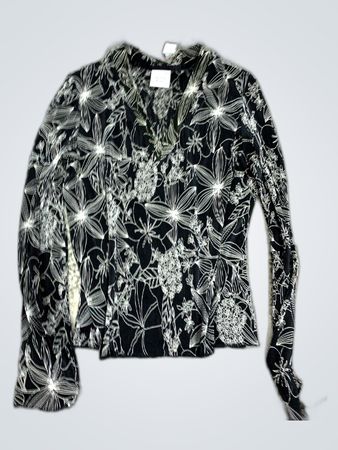 Zara Printed Floral Blouse