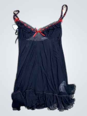 Unbranded Black Lace Trim Camisole