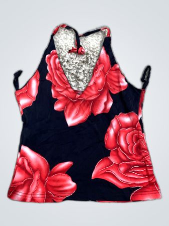 Women's halter neck floral top