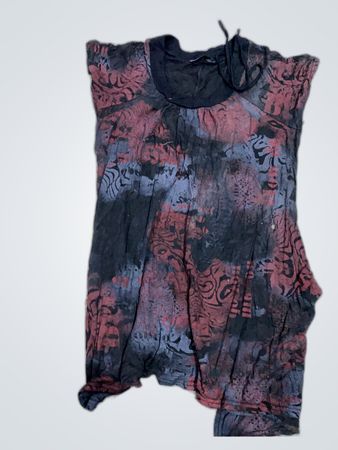 Unbranded Printed Sleeveless Blouse