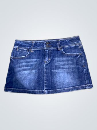 Blue Denim Skirt