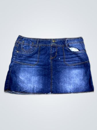 Blue Denim Skirt