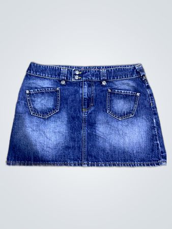 Denim Mini Skirt