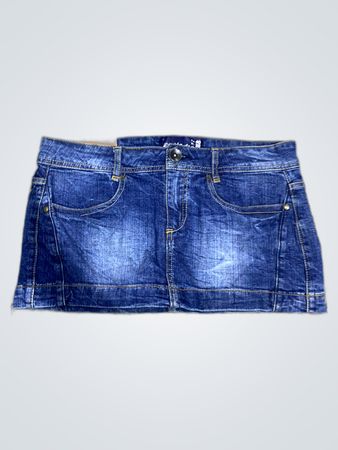Bershka Denim Mini Skirt