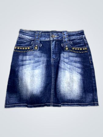 Unbranded Denim Mini Skirt