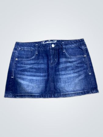 American Eagle Denim Mini Skirt