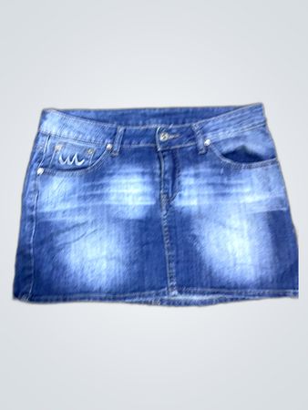 Blue Denim Skirt
