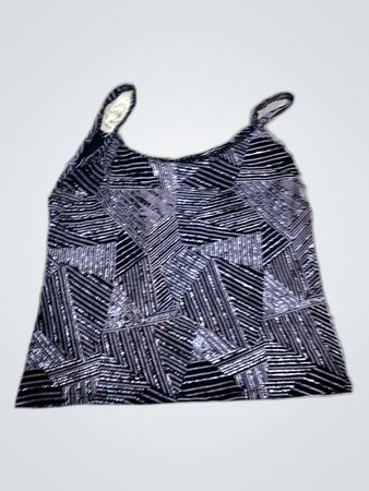 Sequined Strap Camisole Top