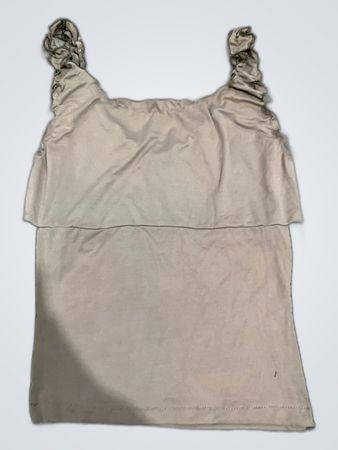 Unbranded Ruffled Mesh Camisole Top