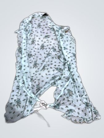 Sheer Floral Top