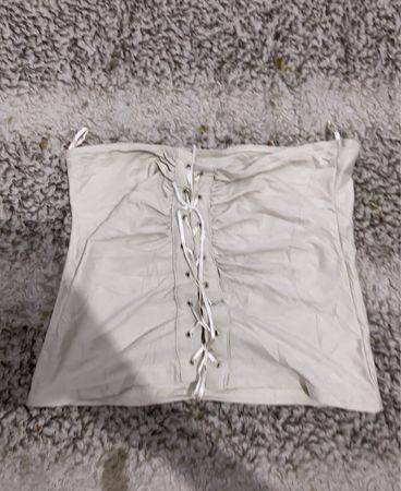 White Corset Top