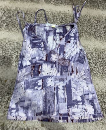 Unbranded Printed Spaghetti Strap Camisole Top